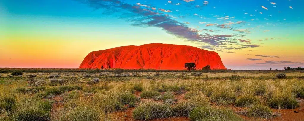 Une montagne dans la savane australienne